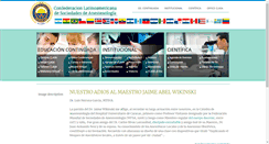 Desktop Screenshot of clasa-anestesia.org